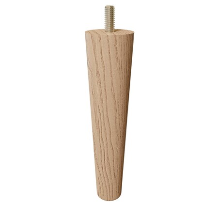 Designs Of Distinction 6" Round Tapered Leg - Ash 01243006AS6